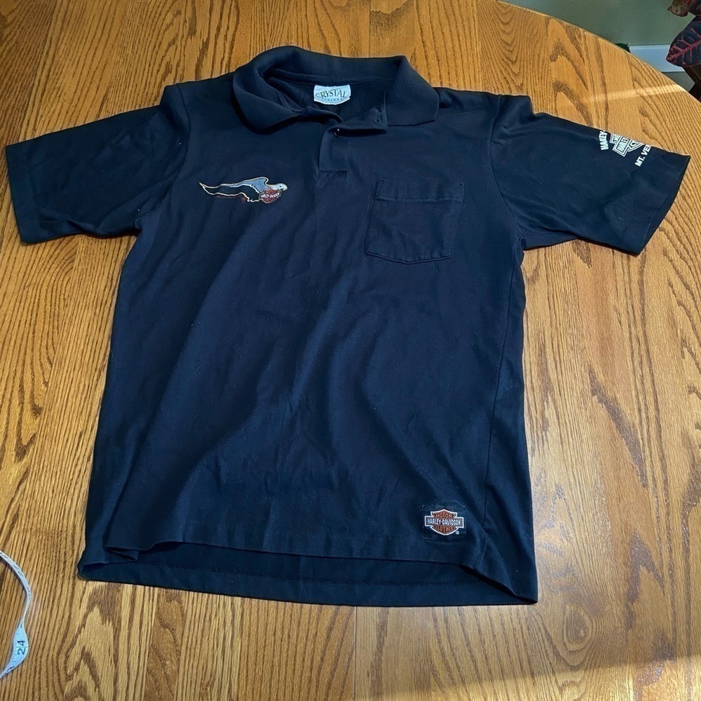 Harley Davidson Crystal Springs Vintage T-Shirt 1989 Size Large